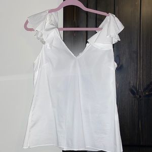 White amanda uprichard blouse